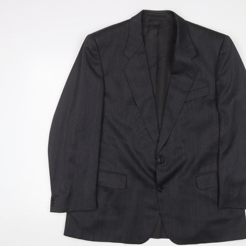 Marks and Spencer Mens Grey Wool Jacket Suit Jacket Size 46 Regular