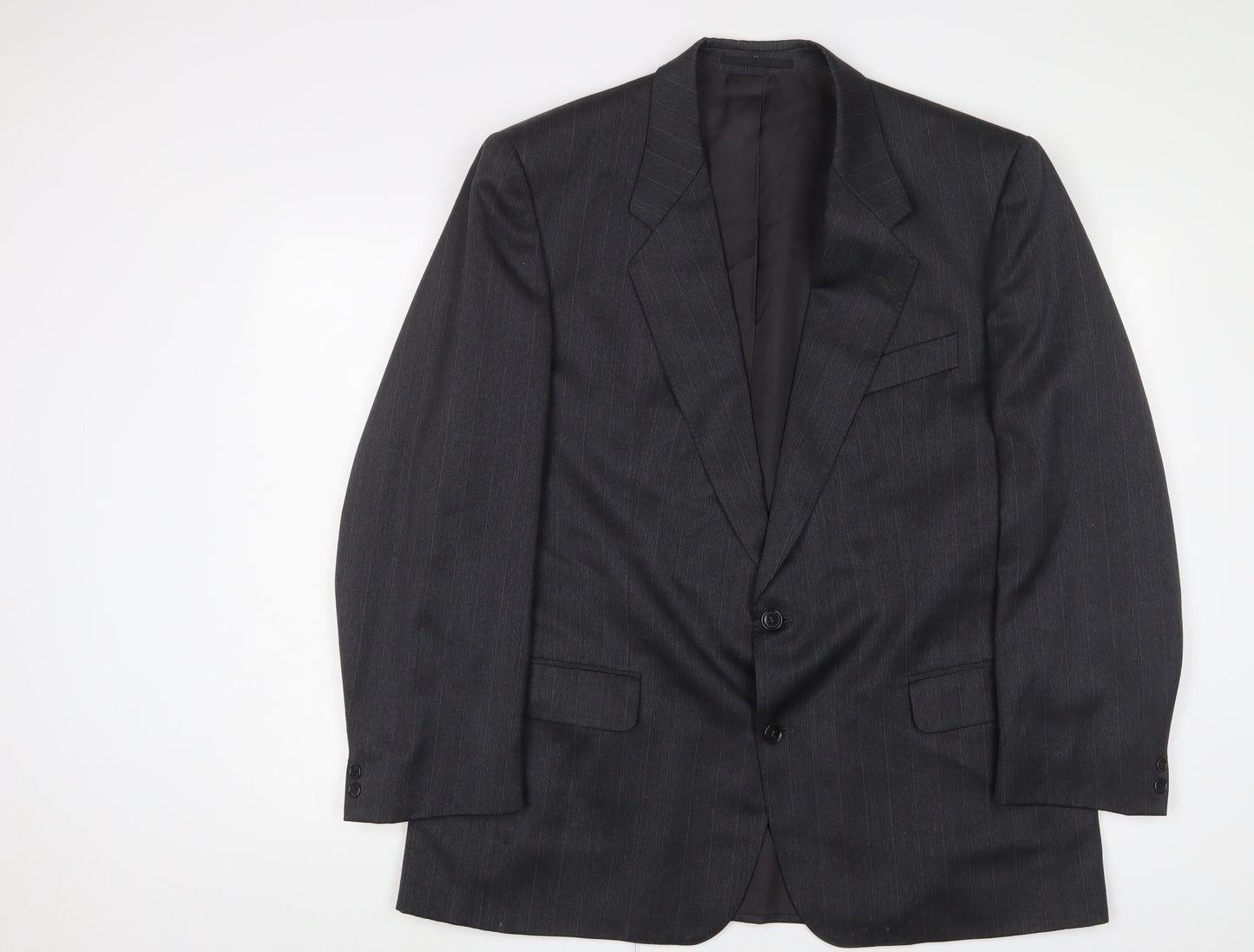 Marks and Spencer Mens Grey Wool Jacket Suit Jacket Size 46 Regular