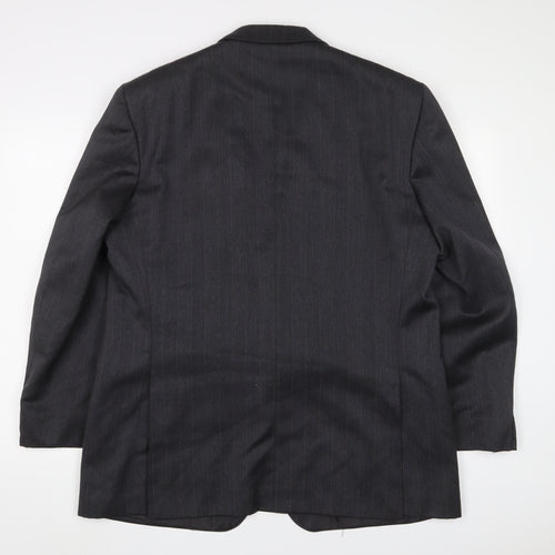 Marks and Spencer Mens Grey Wool Jacket Suit Jacket Size 46 Regular