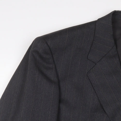 Marks and Spencer Mens Grey Wool Jacket Suit Jacket Size 46 Regular