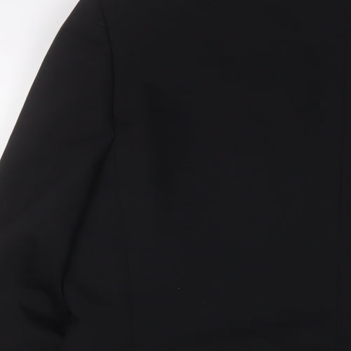 PerformanceSuits Mens Black Wool Jacket Suit Jacket Size 44 Regular