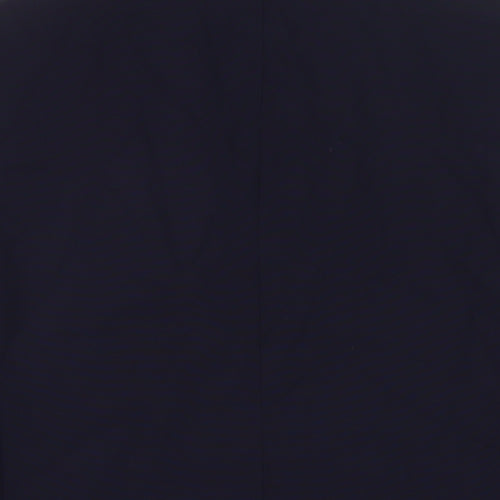 T.M.Lewin Mens Blue Wool Jacket Suit Jacket Size 39 Regular - Five buttons on sleeve