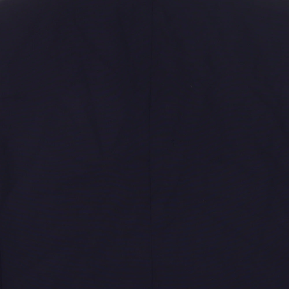 T.M.Lewin Mens Blue Wool Jacket Suit Jacket Size 39 Regular - Five buttons on sleeve