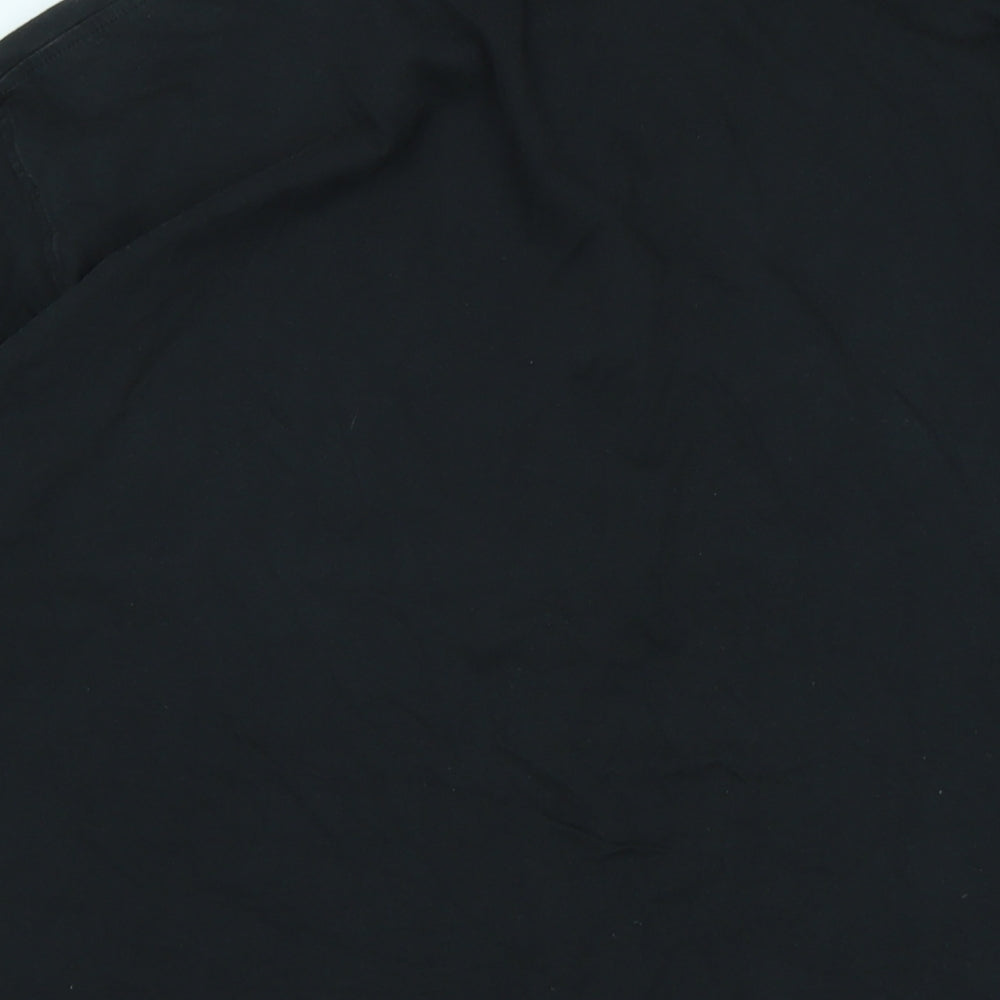 Guiness Mens Black Cotton Polo Size 2XL Collared - Logo- Guiness