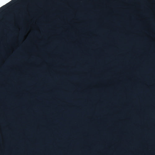 Donnay Boys Blue Cotton Basic T-Shirt Size 13-14 Years Crew Neck - Logo