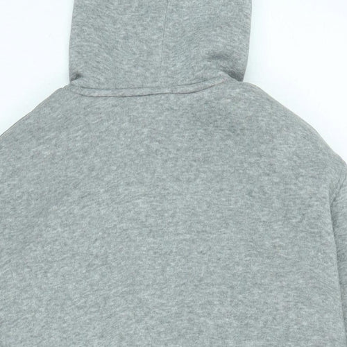 Soul Star Mens Grey Jacket Size XL Zip - Logo - Soul Luxery