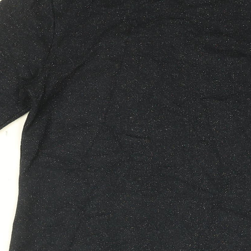 White Stuff Womens Blue Viscose Shift Size 12 Round Neck Pullover
