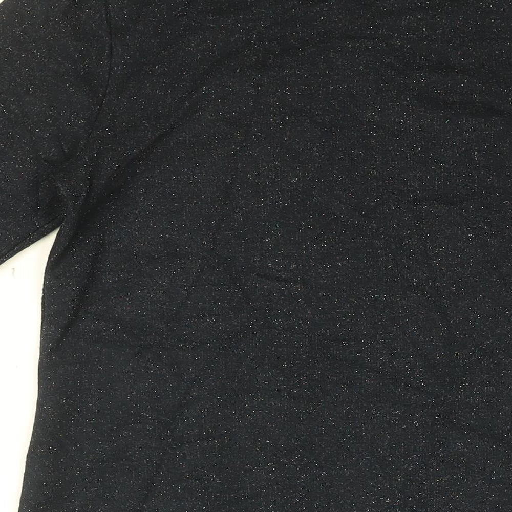 White Stuff Womens Blue Viscose Shift Size 12 Round Neck Pullover