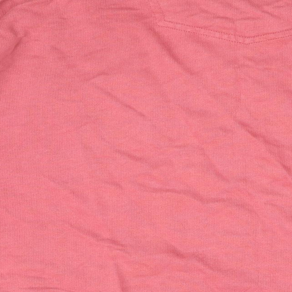 Fat Face Mens Pink Cotton Pullover Sweatshirt Size L