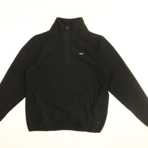 MP Mens Black Polyester Pullover Sweatshirt Size S