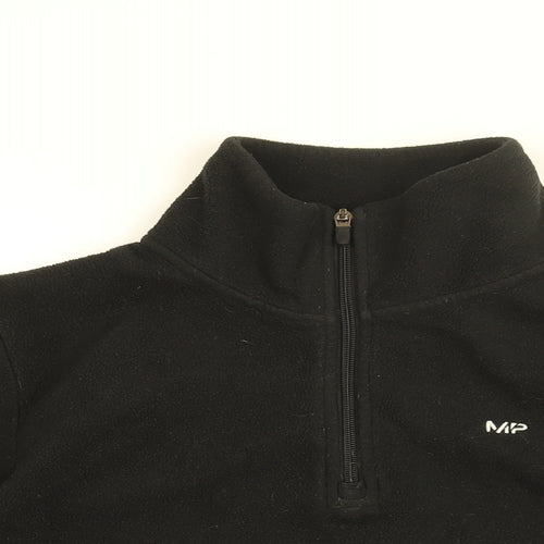 MP Mens Black Polyester Pullover Sweatshirt Size S