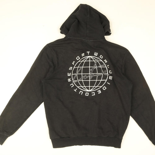 Couture Club Mens Black Cotton Pullover Hoodie Size L - Sport World