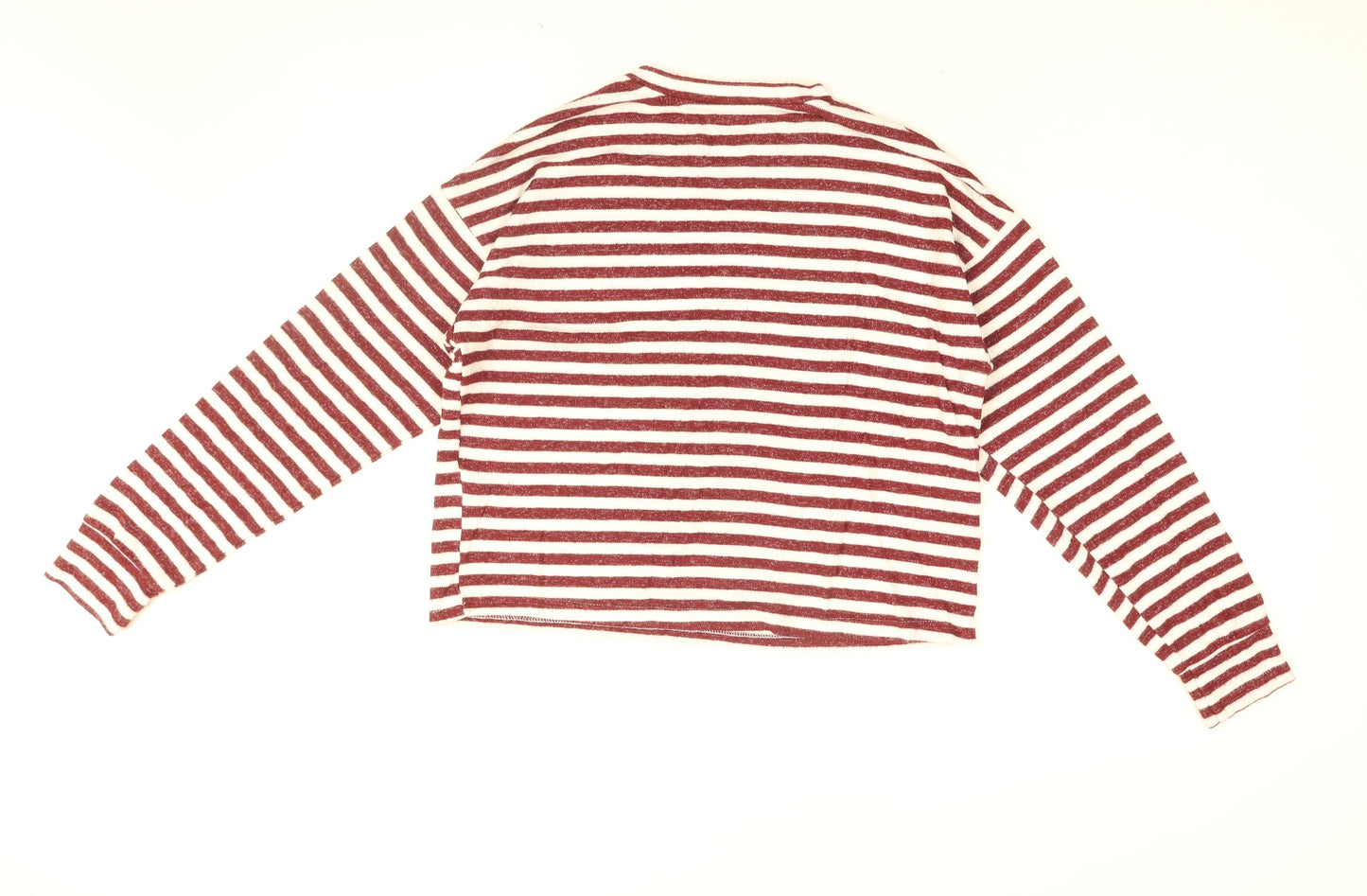 Harry Potter Womens Red Striped Viscose Top Pyjama Top Size 10 - Hogwarts Crest