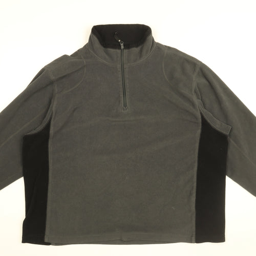 Stormtech Mens Grey Polyester Pullover Sweatshirt Size XL