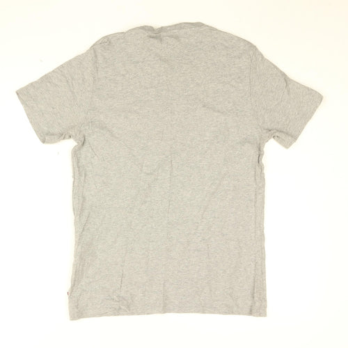 Levi's Mens Grey Cotton T-Shirt Size S Round Neck - Levi's San Francisco