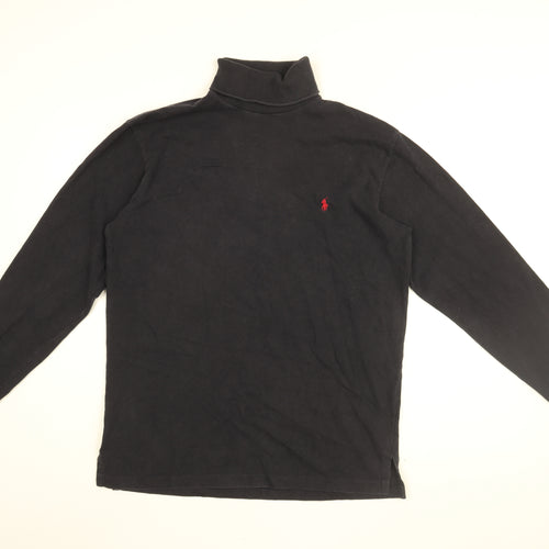 Polo Ralph Lauren Mens Blue Cotton Pullover Sweatshirt Size M