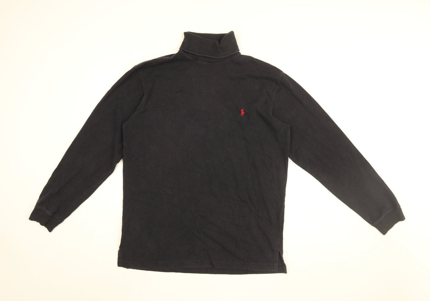 Polo Ralph Lauren Mens Blue Cotton Pullover Sweatshirt Size M