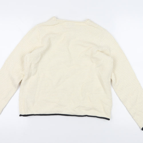 Marks and Spencer Ivory Knit Jumper Crew Neck S