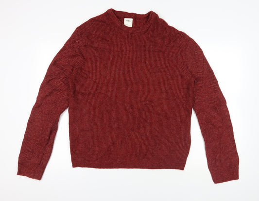 Marks and Spencer Red L Men's Knit Pullover Sweater