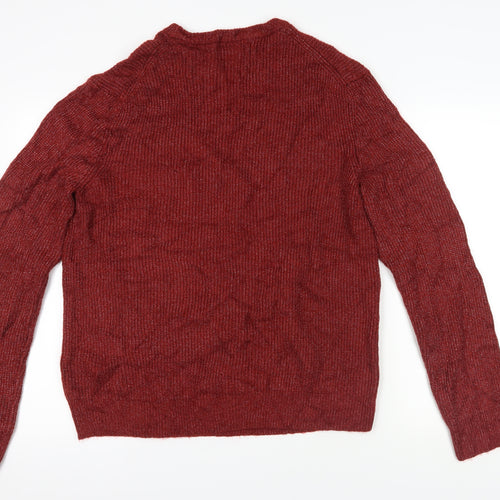 Marks and Spencer Red L Men's Knit Pullover Sweater