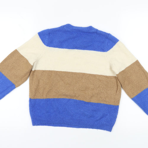 Dorothy Perkins Blue Striped Jumper UK 6 Petites