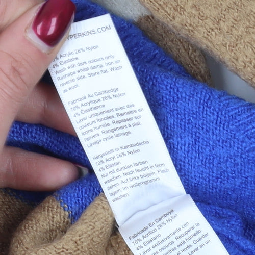 Dorothy Perkins Blue Striped Jumper UK 6 Petites