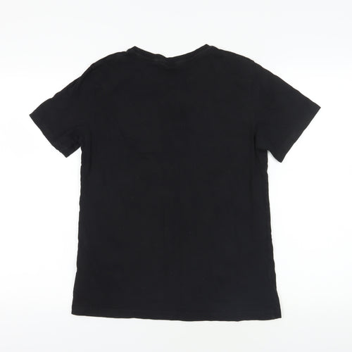 H&M Black PlayStation Graphic Boys T-Shirt Size 14