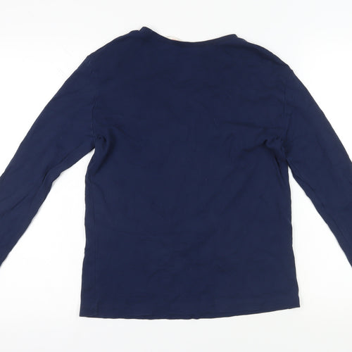 H&M Blue Gaming Graphic Long Sleeve T-Shirt 12-14 Years
