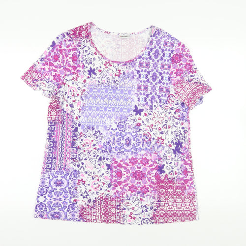 Damart Multicoloured Floral T-Shirt - L
