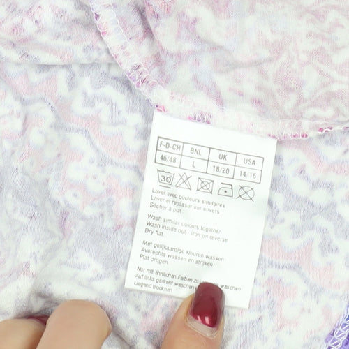 Damart Multicoloured Floral T-Shirt - L