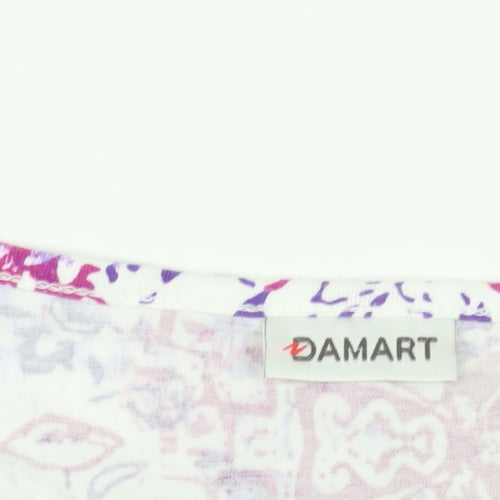 Damart Multicoloured Floral T-Shirt - L
