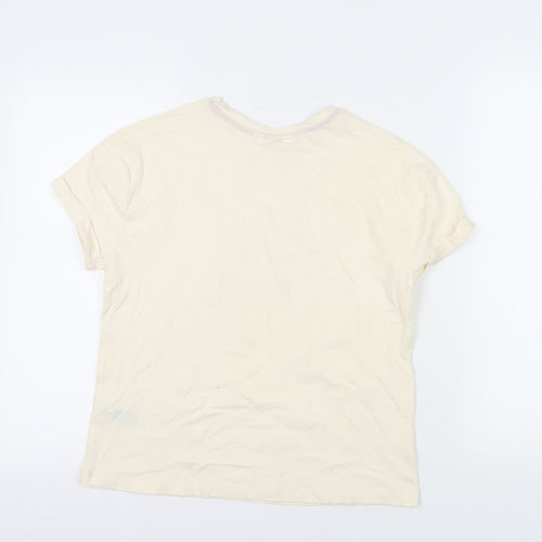 Marks and Spencer Ivory Pyjama Top, Small