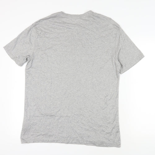 Verossa Grey XL Norse Graphic Print T-Shirt