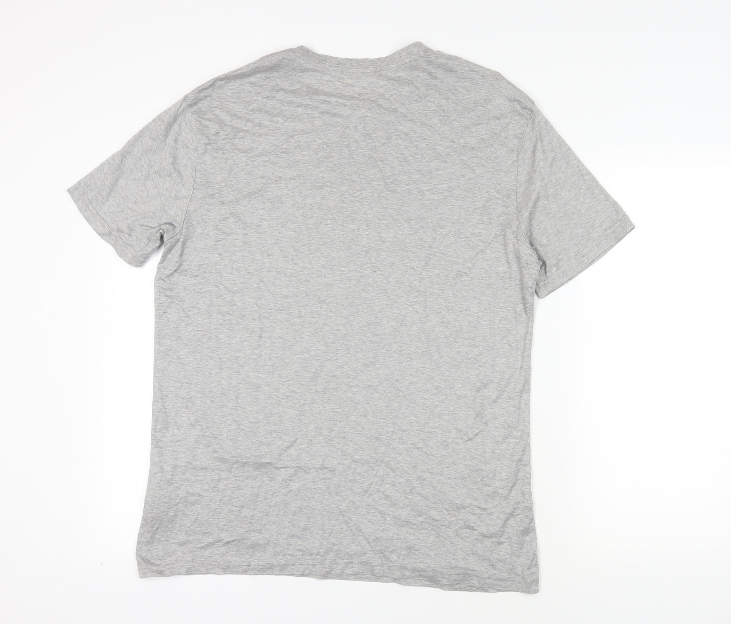 Verossa Grey XL Norse Graphic Print T-Shirt