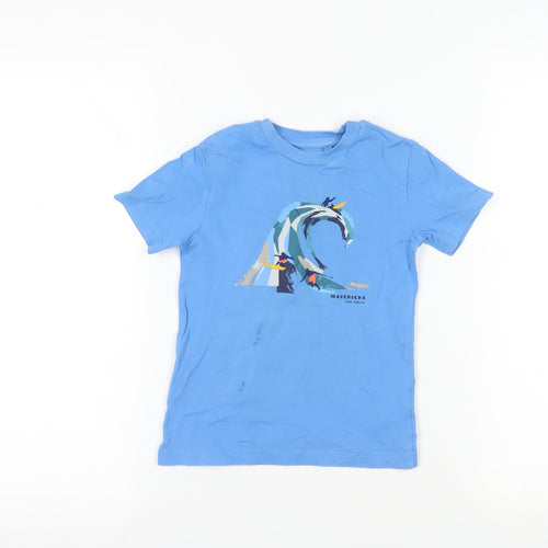 Next Blue Graphic T-Shirt for Boys 4 Years