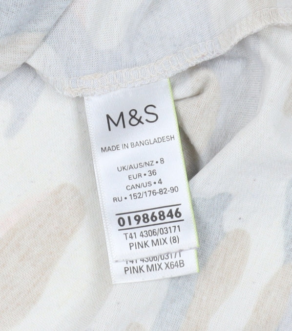 Marks and Spencer Camouflage Tank Top, Size 8