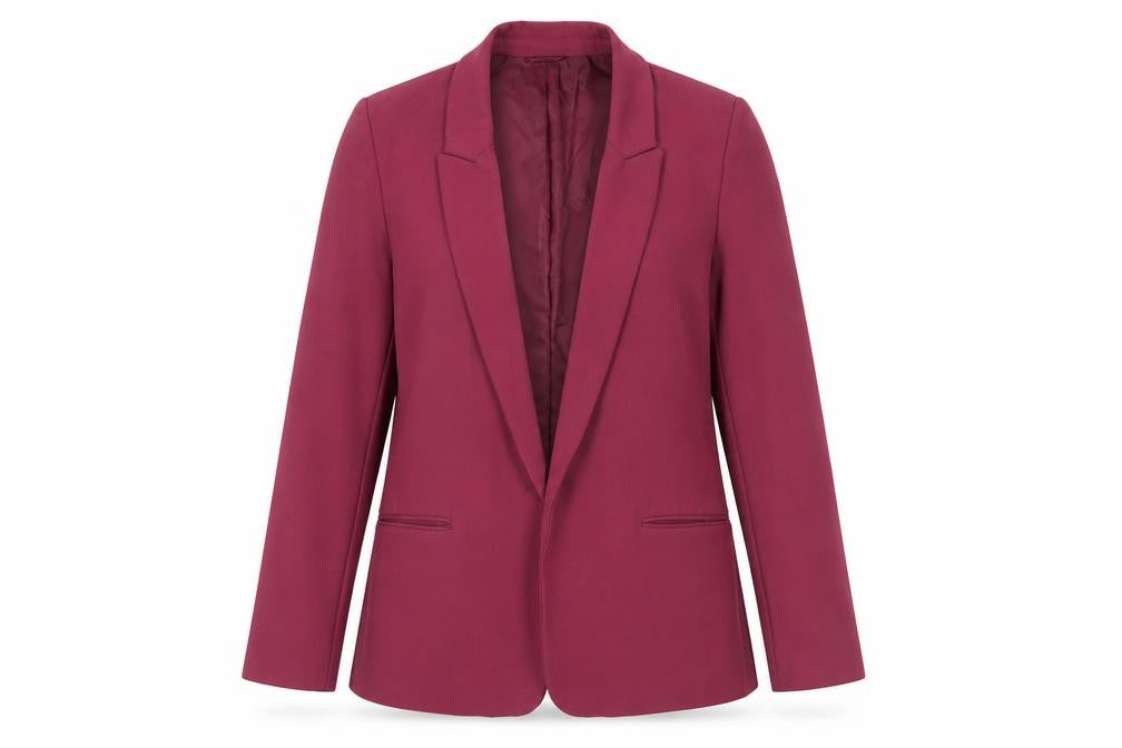Front view of Next Women's Blazer Red, size 8, Business Smart
