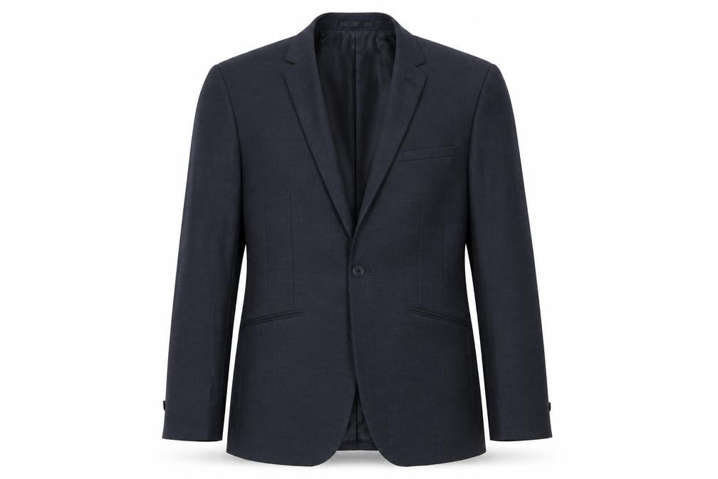 ONESIX5IVE Black 38L Men's Suit Jacket - Business Casual