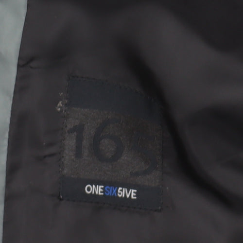 ONESIX5IVE Black 38L Men's Suit Jacket - Business Casual