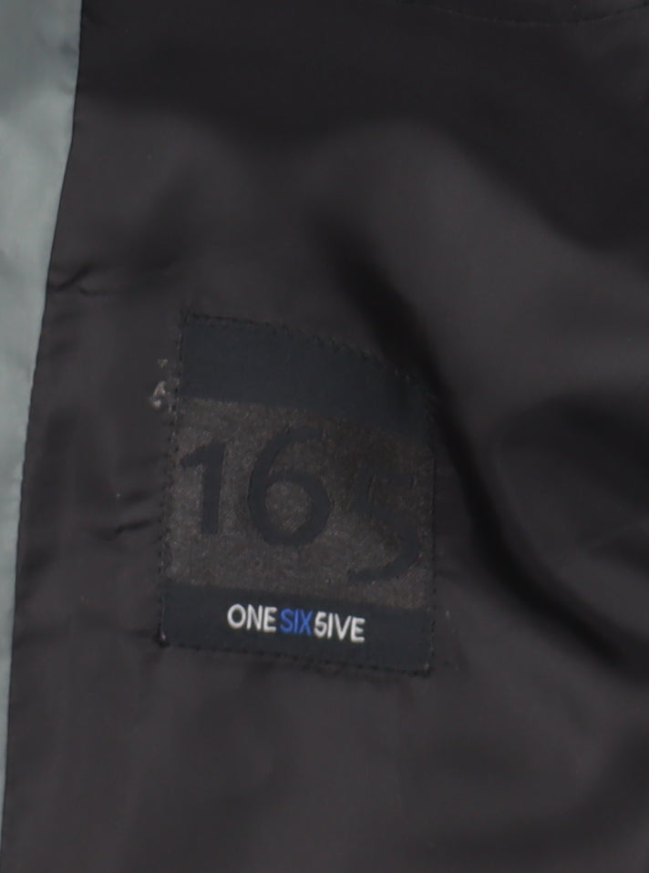 ONESIX5IVE Black 38L Men's Suit Jacket - Business Casual