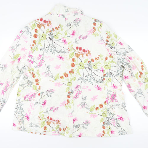 Marks and Spencer Floral Blazer, UK 22, Multicoloured