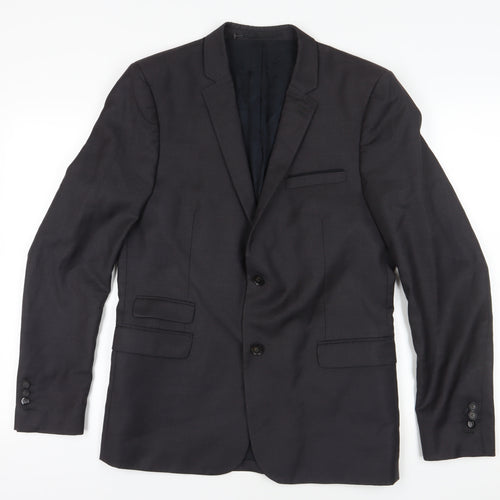 The Kooples Black Wool Blazer XL New