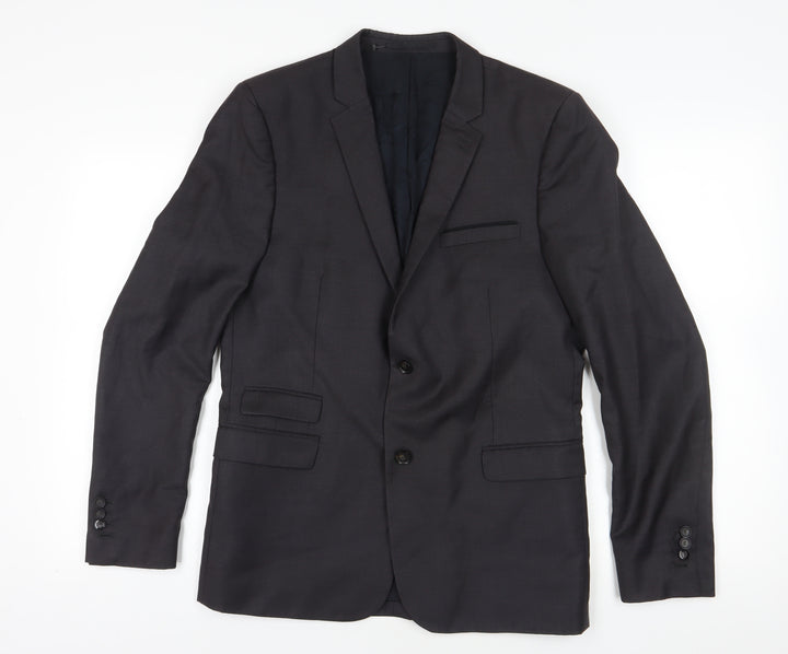 The Kooples Black Wool Blazer XL New