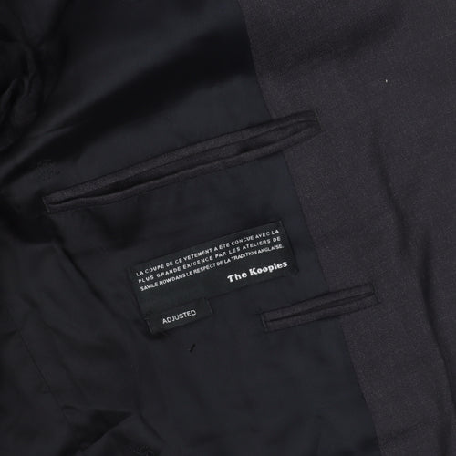 The Kooples Black Wool Blazer XL New