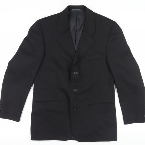 Burton Black Suit Jacket 38 Men's Formal Short