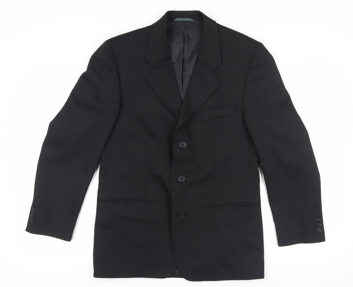 Burton Black Suit Jacket 38 Men's Formal Short
