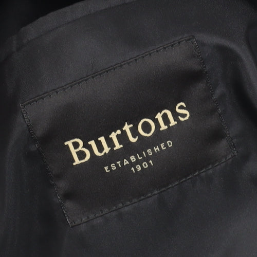 Burton Black Suit Jacket 38 Men's Formal Short