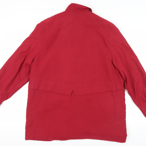 Marks and Spencer Red Mid-Length Coat Size 14