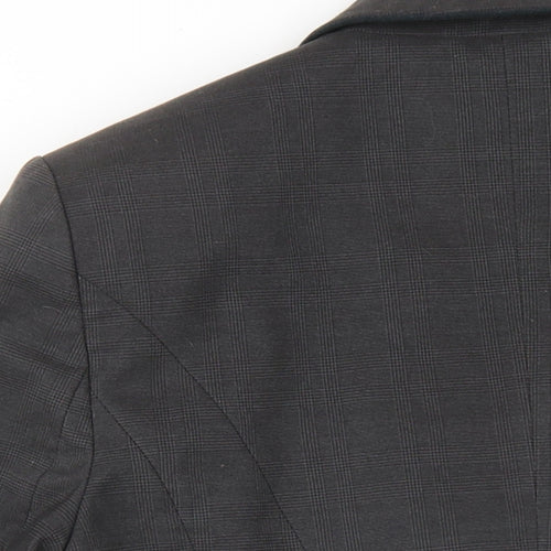 NEXT Womens Grey Polyester Jacket Blazer Size 8