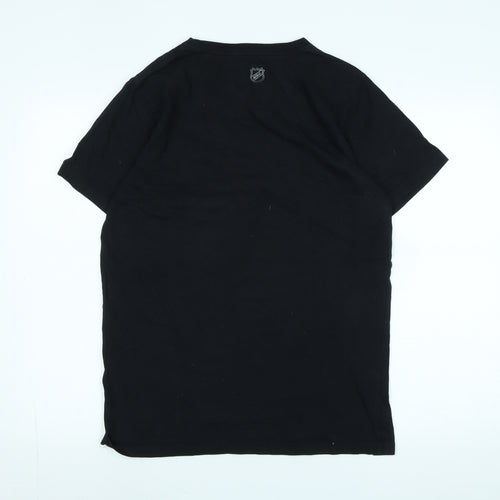 Dedicated Mens Black Cotton T-Shirt Size M Crew Neck - Logo - Los Angeles Kings